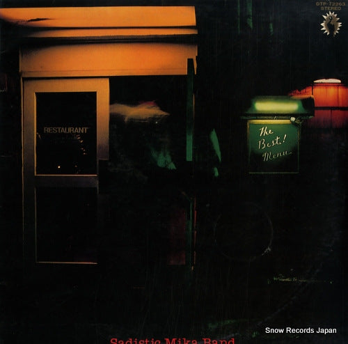 SADISTIC MIKA BAND the best! menu DTP-72263
