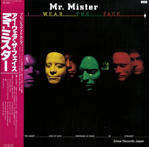 MR. MISTER i wear the face RPL-8247