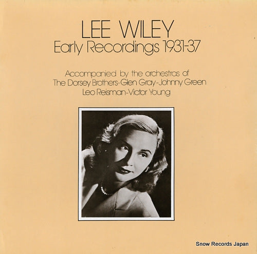 WILEY, LEE early recordings 1931-37 PHILOMEL1000