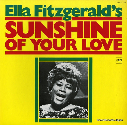 FITZGERALD, ELLA sunshine of your love UPS-2113-P