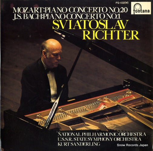 RICHTER, SVIATOSLAV mozart; piano concerto no.20 FG-102(M)