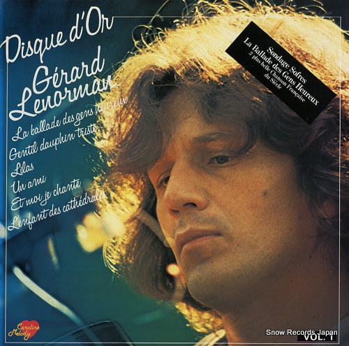 LENORMAN, GERARD disque d'or / vol.1 201951