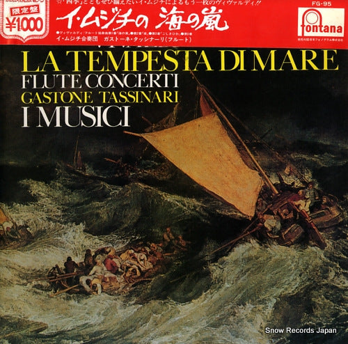I MUSICI vivaldi; la tempesta di mare flute concerti FG-95