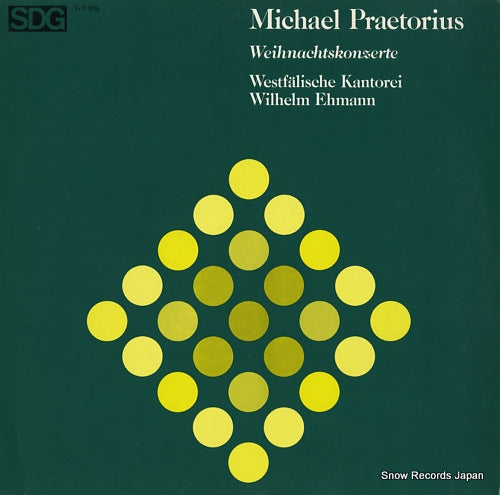 EHMANN, WILHELM michael praetorius; weihnachtskonzerte SDG610909