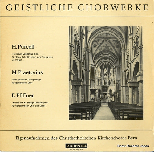 CHRISTKATHOLISCHEN KIRCHENCHORES BERN geistliche chorwerke CKB30.47
