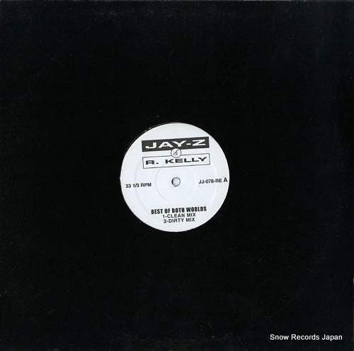 JAY-Z AND R. KELLY best of both worlds JJ-078-RE