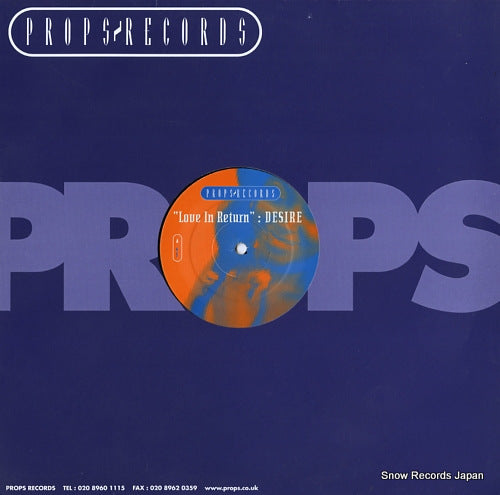 DESIRE love in return PROP002