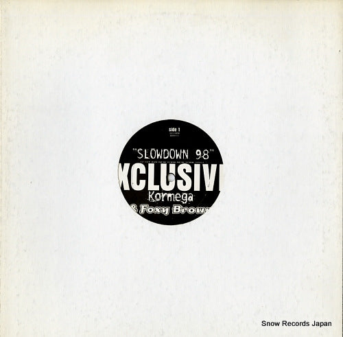 KORMEGA AND FOXY BROWN slow down 98 EE0017-1