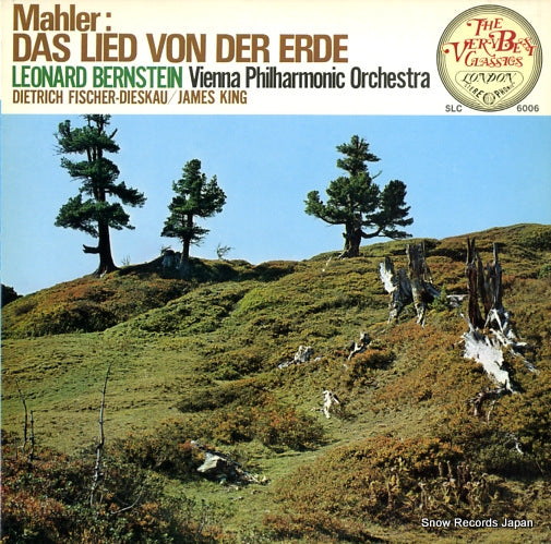 BERNSTEIN, LEONARD mahler; das lied von der erde SLC6006