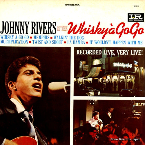 RIVERS, JOHNNY at the whisky a go go GXC70