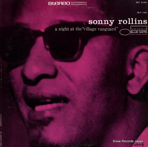 ROLLINS, SONNY a night at the village vanguard BST81581