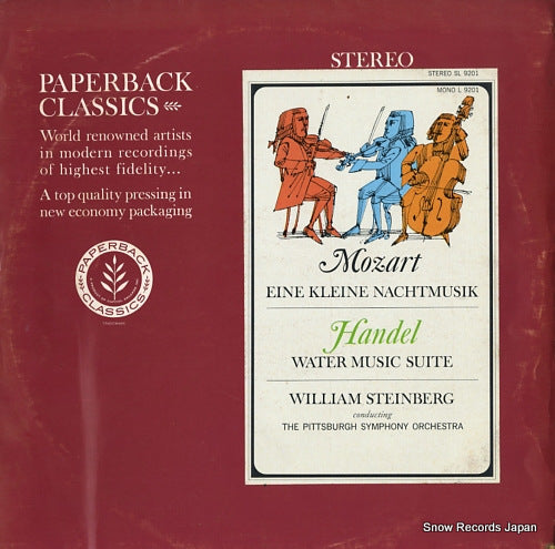 STEINBERG, WILLIAM mozart; eine kleine nachtmusik SL9201