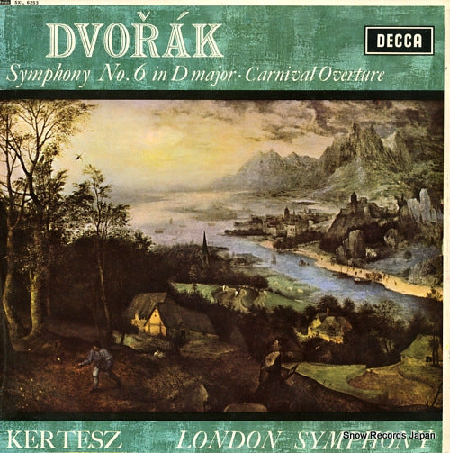 KERTESZ, ISTVAN dvorak; symphony no.6 in d major / carnival overture SXL6253