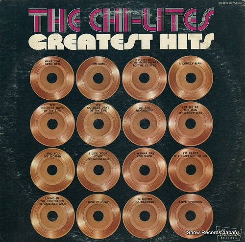 CHI-LITES, THE greatest hits BL754184