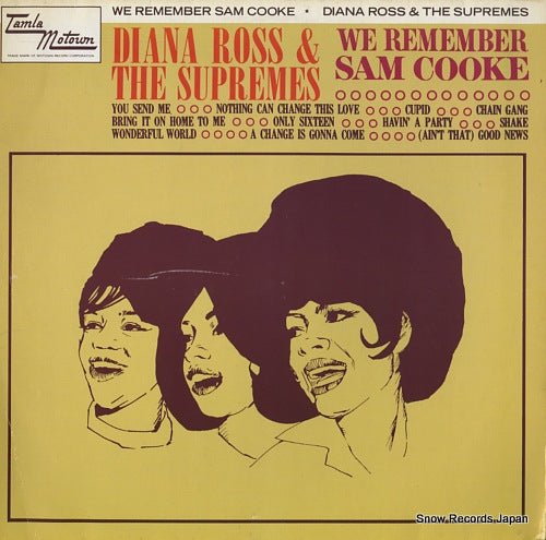 ROSS, DIANA, AND THE SUPREMES we remember sam cooke WL72445