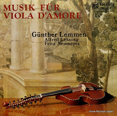 LEMMEN, GUNTHER musik fur viola d'amore FSM53624
