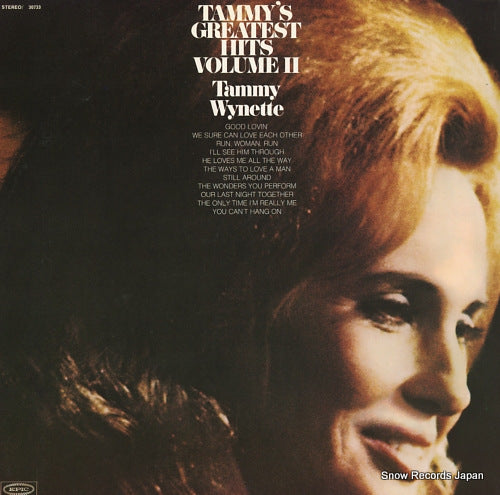 WYNETTE, TAMMY tommy's greatest hits volume ii PE30733