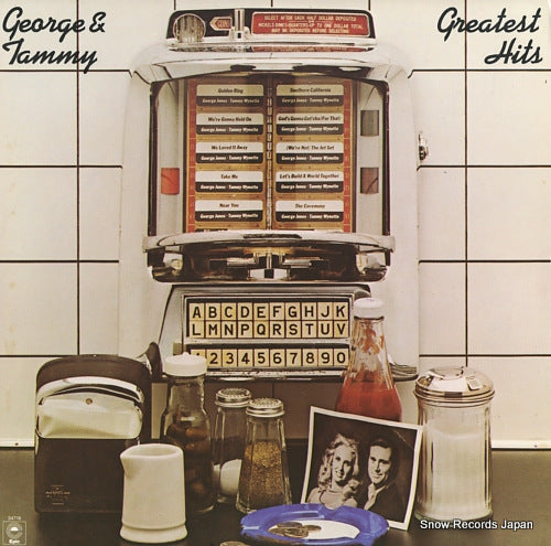 JONES, GEORGE, AND TOMMY WYNETTE greatest hits PE34716