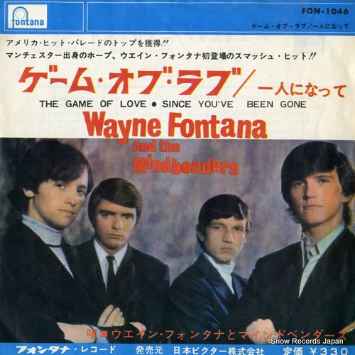 FONTANA, WAYNE, AND THE MINDBENDERS the game of love FON-1046