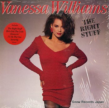 WILLIAMS, VANESSA  right stuff, the 835694-1