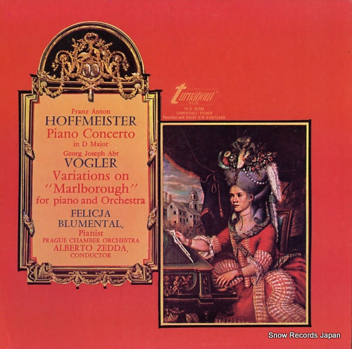 BLUMENTAL, FELICJA hoffmeister; piano concerto in d major, op.24 TV-S34285