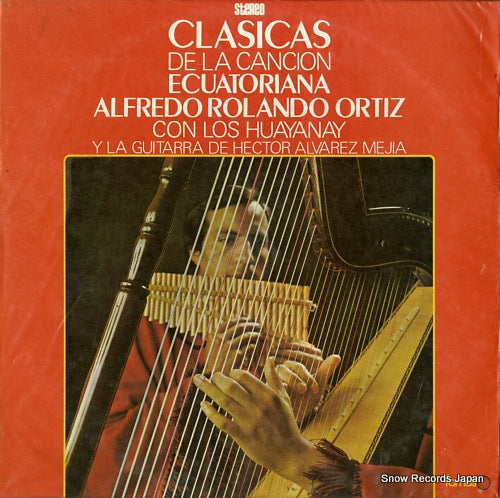 ORTIZ, ALFREDO ROLANDO clasicas de la cancion ecuatoriana ELDF-1023