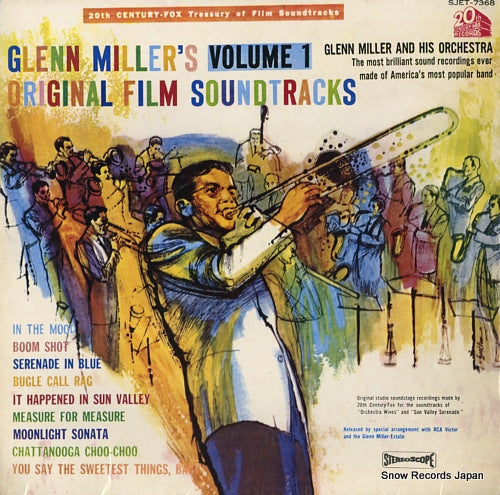 MILLER, GLENN glenn miller's volume 1 / original film soundtracks SJET-7368