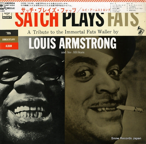 ARMSTRONG, LOUIS satch plays fats SONP50302