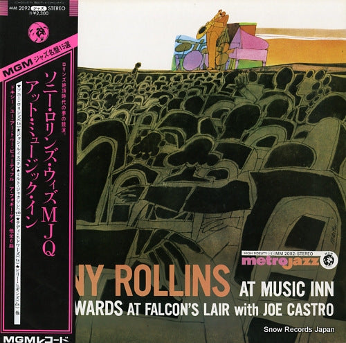 ROLLINS, SONNY at music inn MM2092