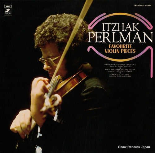PERLMAN, ITZHAK favourite violin pieces EAC-80465