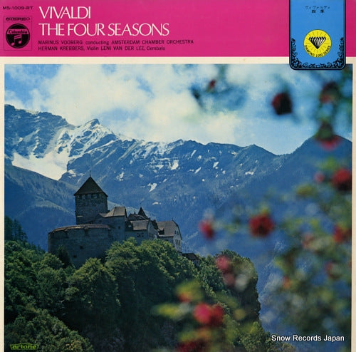 VOORBERG, MARINUS vivaldi; the four seasons, op.8 MS-1009-RT