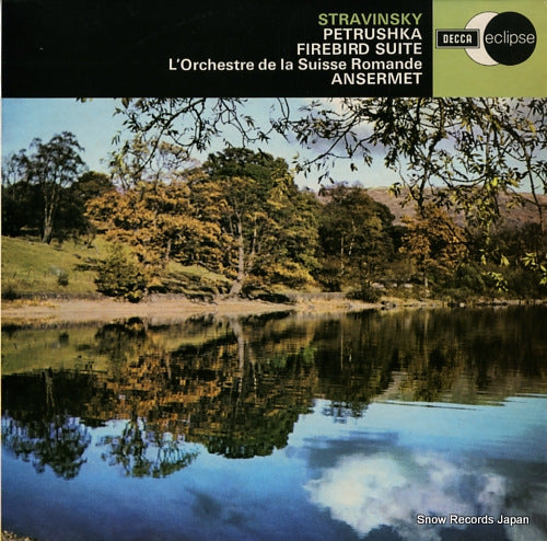 ANSERMET, ERNEST stravinsky; petrouchka, firebird suite ECS508