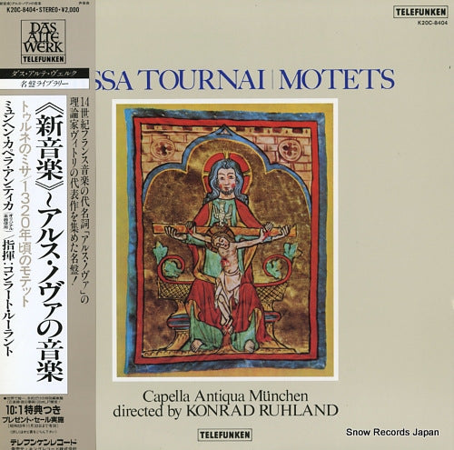 RUHLAND, KONRAD missa tournai / motets K20C8404