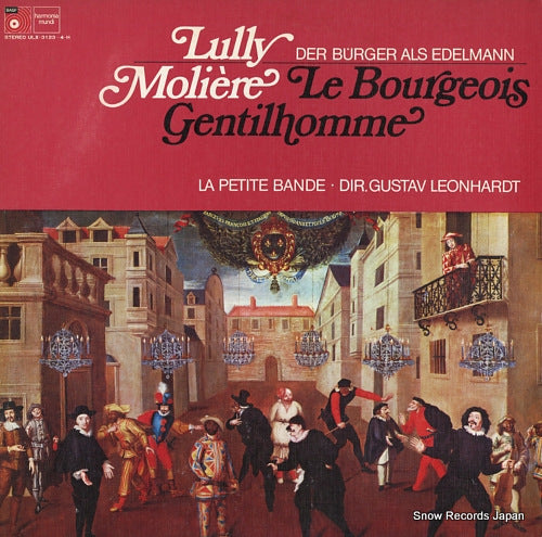 LEONHARDT, GUSTAV lully moliere; le bourgeois gentilhomme der burger als edelmann ULX-3123-H