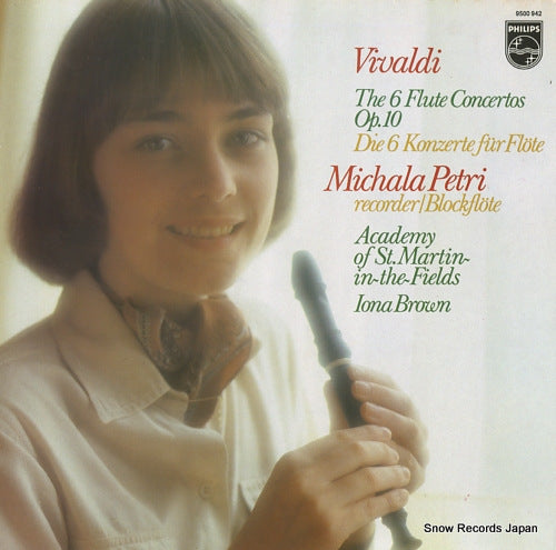 PETRI, MICHALA vivaldi; the 6 flute concertos op.10 9500942