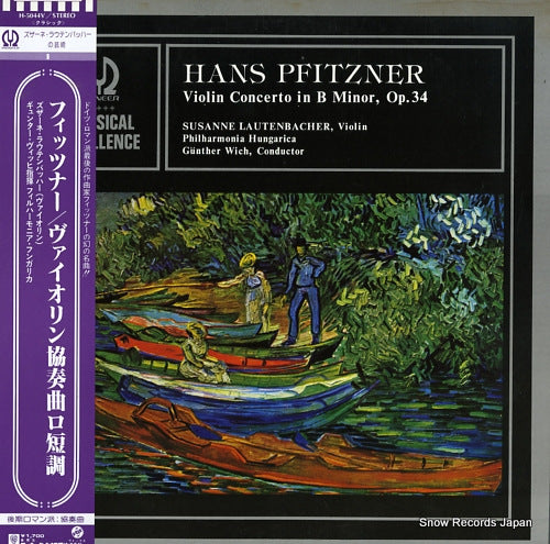 LAUTENBACHER, SUSANNE hans pfitzner; violin concerto in b minor, op.34 H-5044V