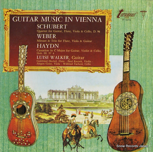 WALKER, LUISE guitar music in vienna TV34171S