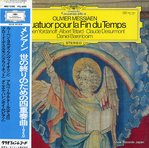 V/A olivier messiaen; quatuor pour la fin du temps MG1220