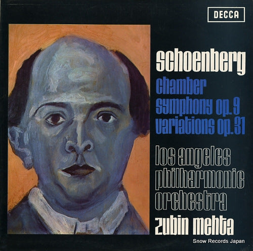 MEHTA, ZUBIN schoenberg; chamber symphony op.9 / variations op.31 SXL6390