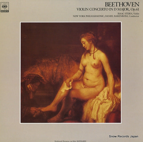 STERN, ISAAC beethoven; violin concerto in d major, op.61 FCCA659