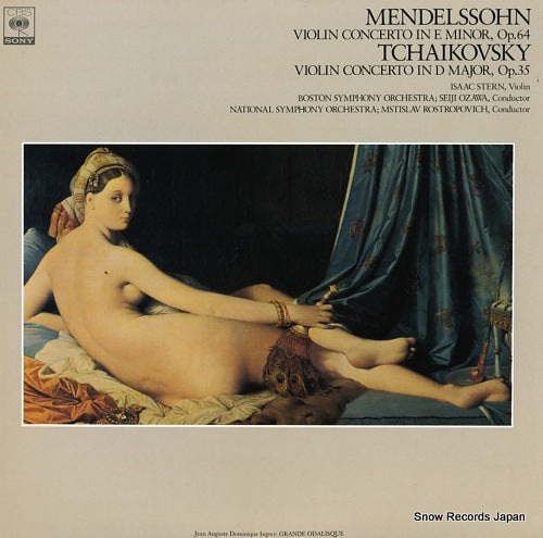 STERN, ISAAC mendelssohn/tchaikovsky; violin concertos FCCA660