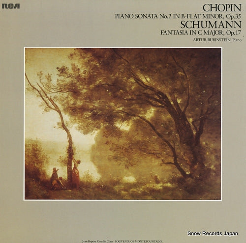 RUBINSTEIN, ARTUR chopin; piano sonata no.2 in b-flat minor op.35 FCCA882