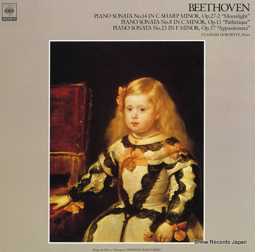 HOROWITZ, VLADIMIR beethoven; pianosonata no.14"moonlight", no.8 "pathetique", on.23 "appassionata" FCCA670