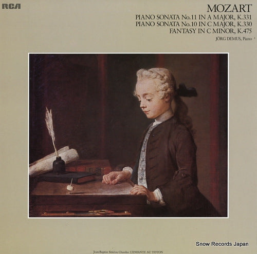 DEMUS, JORG mozart; piano sonata no.11 and no.10 / fantasy in c minor, k.475 FCCA881