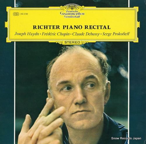 RICHTER, SVJATOSLAV richter piano recital MG2182