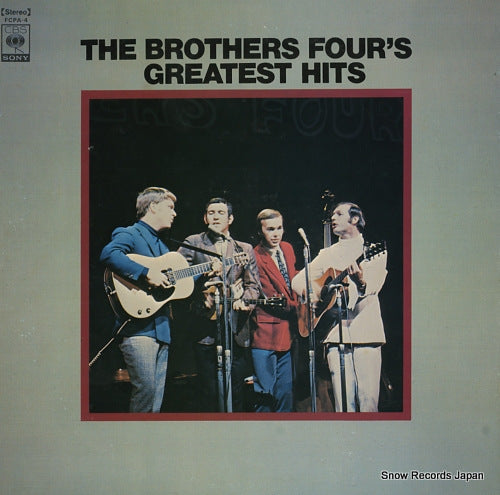 BROTHERS FOUR, THE greatest hits FCPA-4