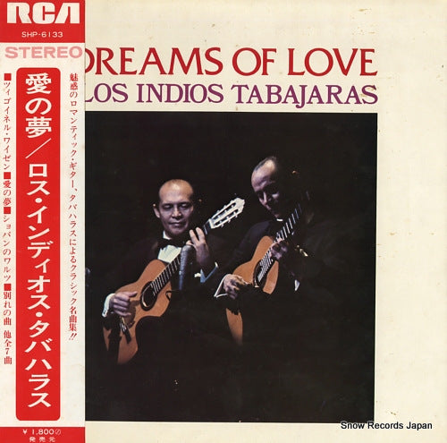 LOS INDIOS TABAJARAS dreams of love SHP-6133