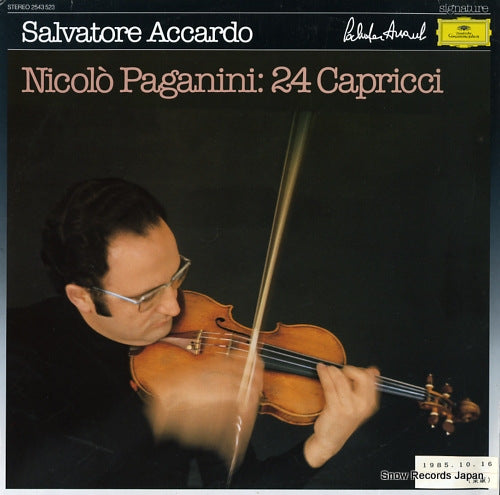 ACCARDO, SALVATORE paganini; 24 capricci 2543523