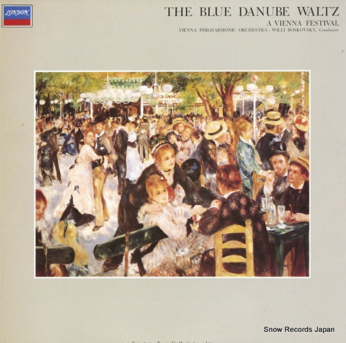 BOSKOVSKY, WILLI j.strauss ii; the blue danube waltz / a vienna festival FCCA7003