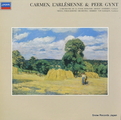 ANSERMET, ERNEST / HERBERT VON KARAJAN bizet; carmen, l'arlesienne & grieg; peer gynt FCCA7005